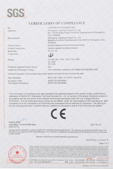 Certifications